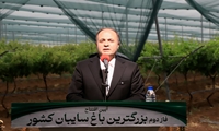 آیین افتتاح مرحله دوم طرح باغ‌سایبان در روستای گاکیه استان کرمانشاه